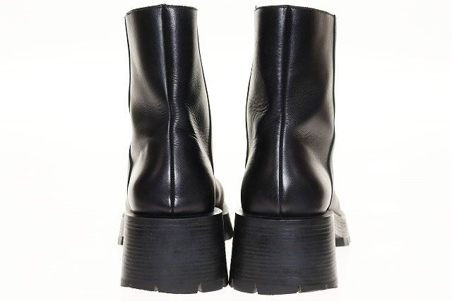 靴 balenciaga trooper boots leather EU38 BALENCIAGA 【値下げ】BALENCIAGA Trooper トルーパーボリューム