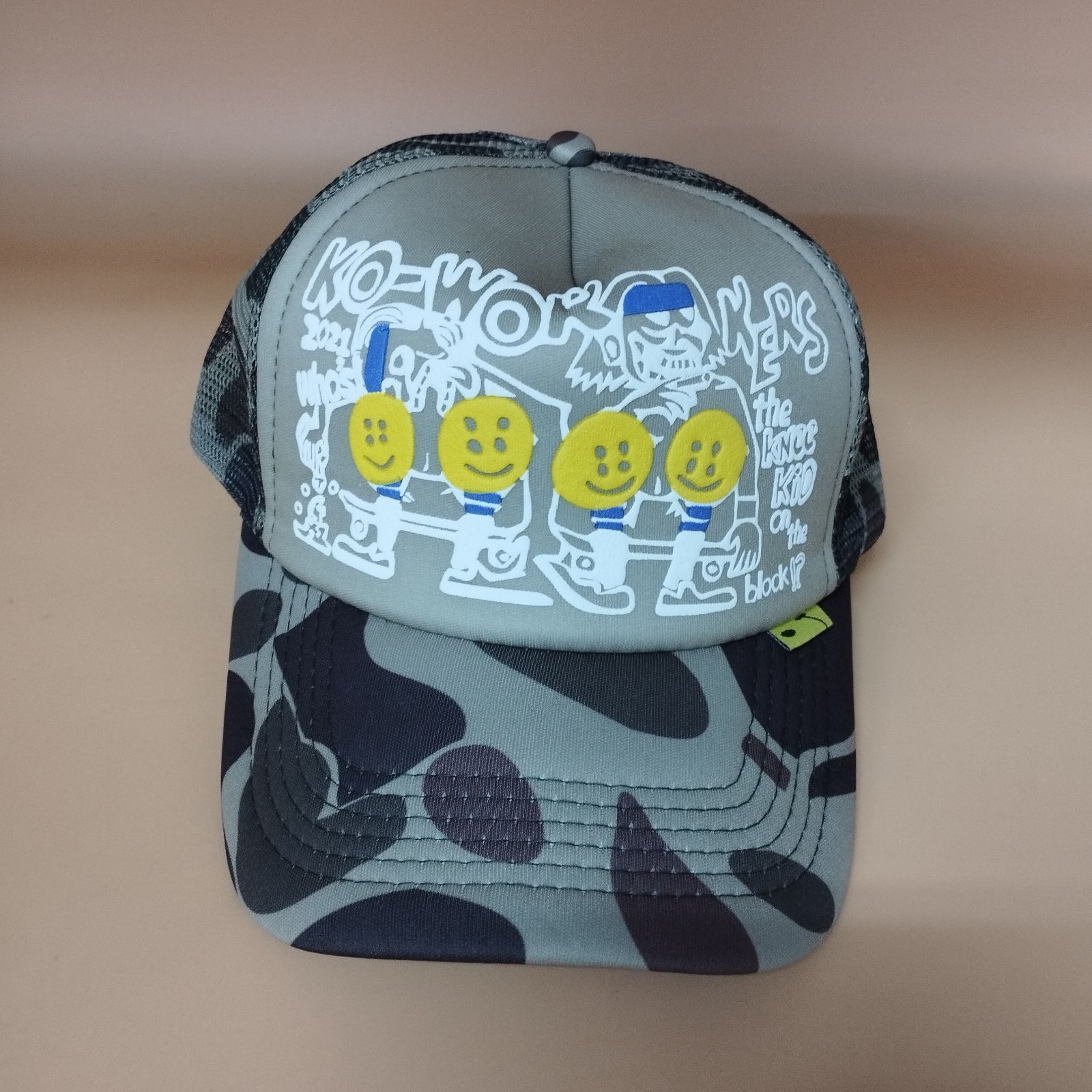 D8690 Kapital キャップ カーキ