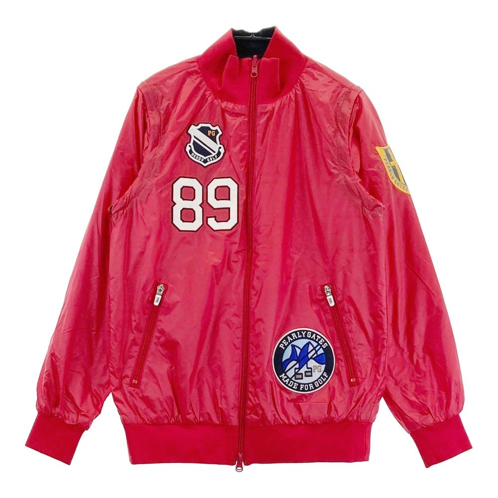 サイズ：0 PEARLY GATES パーリーゲイツ 2WAYリバーシブル中綿ジップ