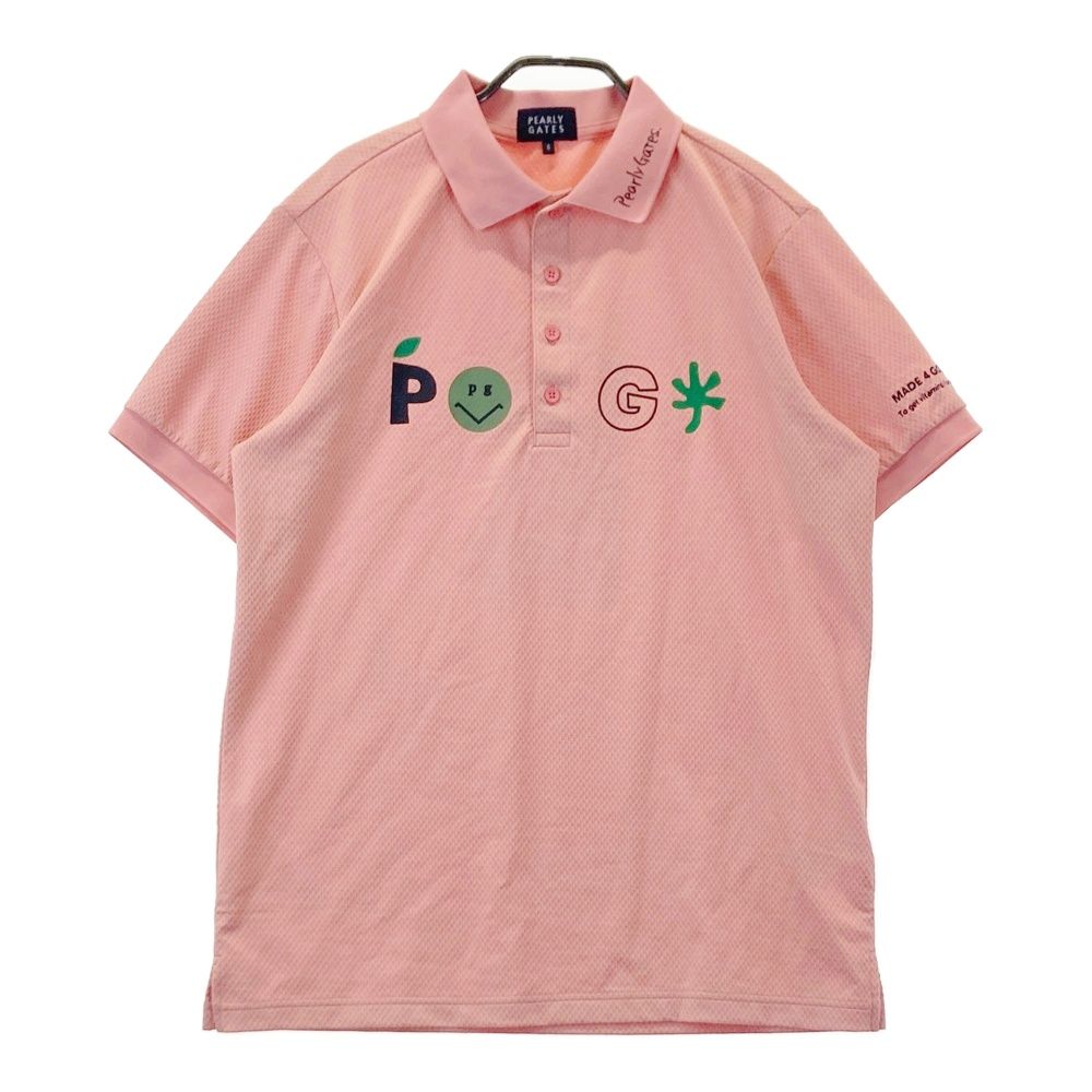 サイズ：6 PEARLY 節約 GATES パーリーゲイツ 2025年 半袖ポロシャツ
