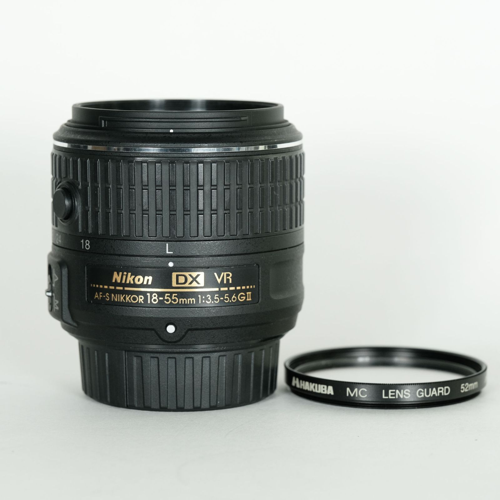 フィルター付 Nikon AF-S DX NIKKOR 18-55mm f3.5-5.6G VR II ニコンFマウント