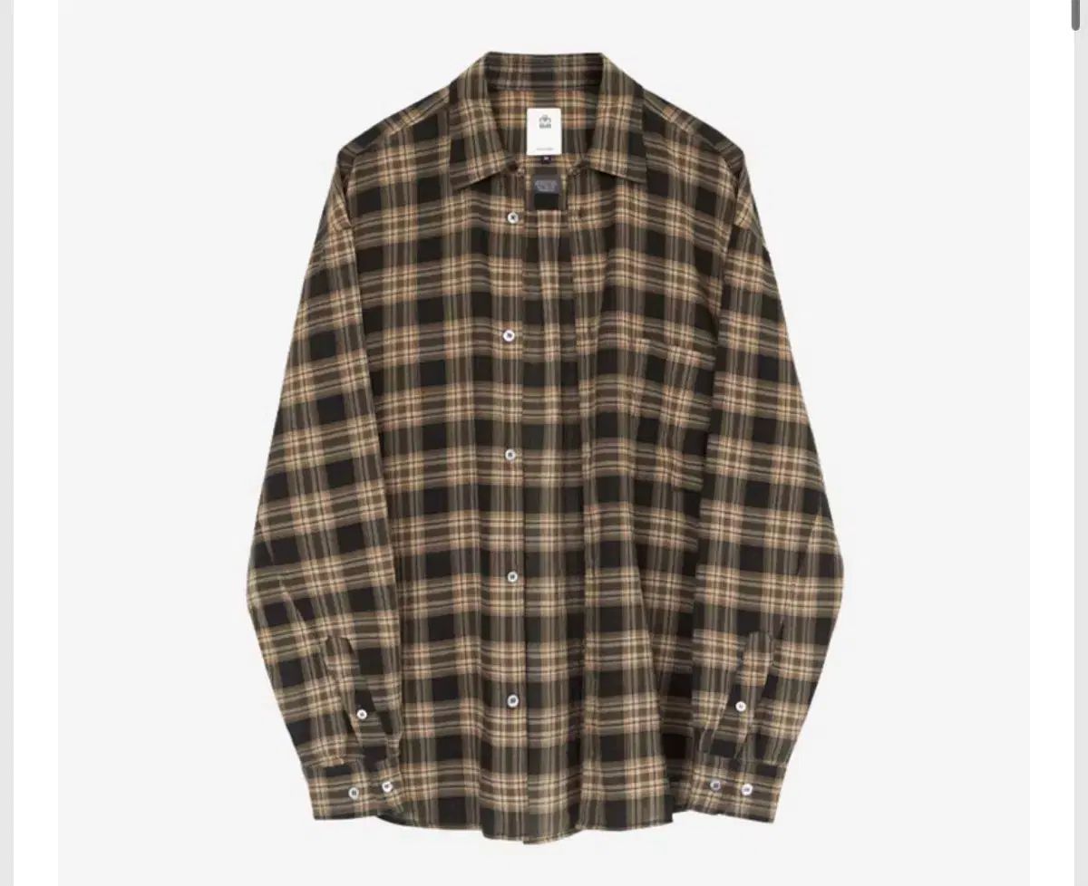 2 POLYTERU カントリー チェックシャツ ウォッシュド オレンジ