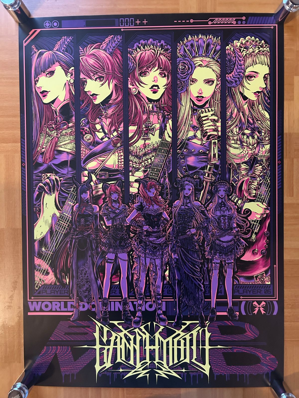 バンド・メイド BAND MAID / WORLD DOMINATION TOUR 2018年