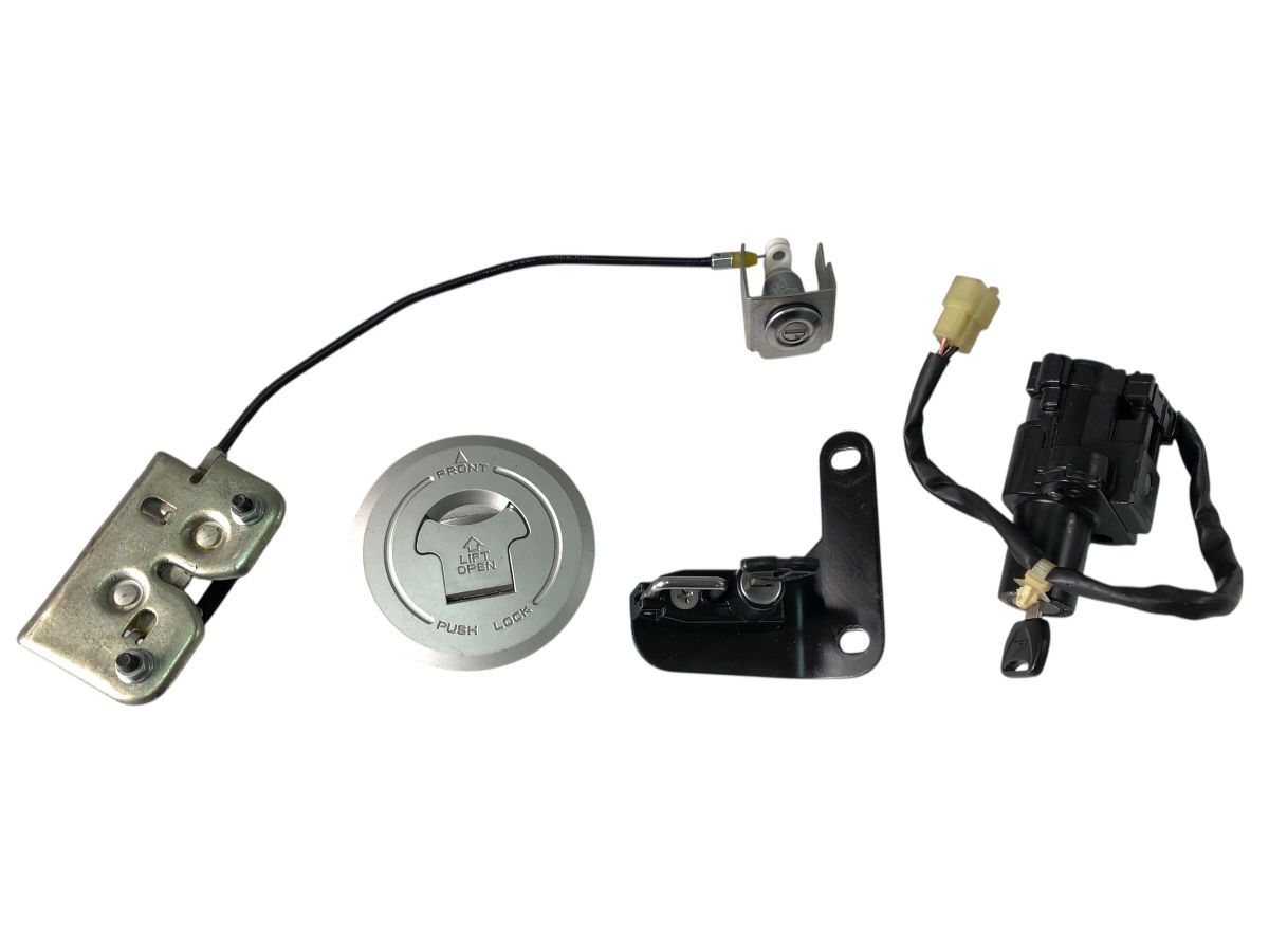 CBR 250 R ABS MC 41 後期 低走行7427 km キーセット タンクキャップ シートロック キジマ ヘルメットホルダー 作動OK 2790 M 7404