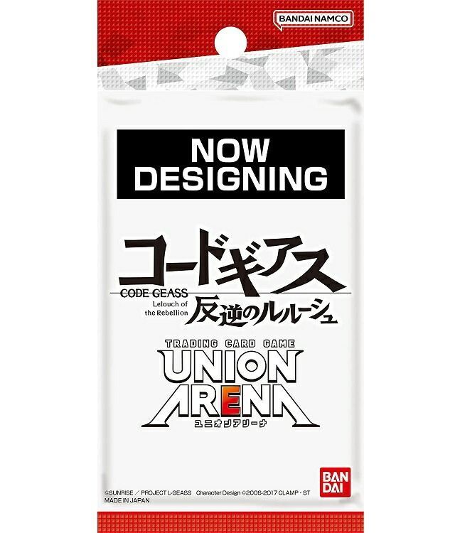 UNION ARENA ブースターパック コードギアス 反逆のルルーシュ BOX 20パック入 バンダイ BANDAI