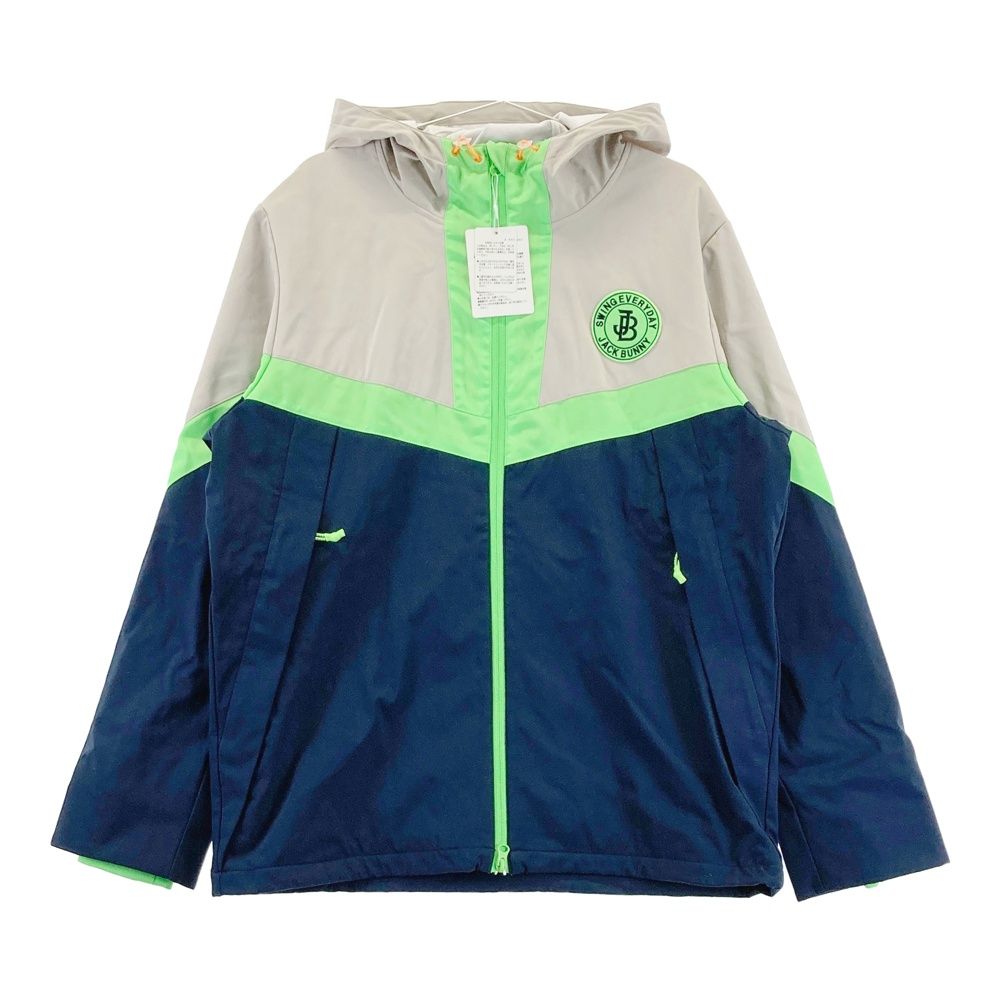 サイズ 6 JACK BUNNY ジャックバニー 蓄熱 ジップジャケット パーカー ネイビー系 ゴルフウェア メンズ ストスト