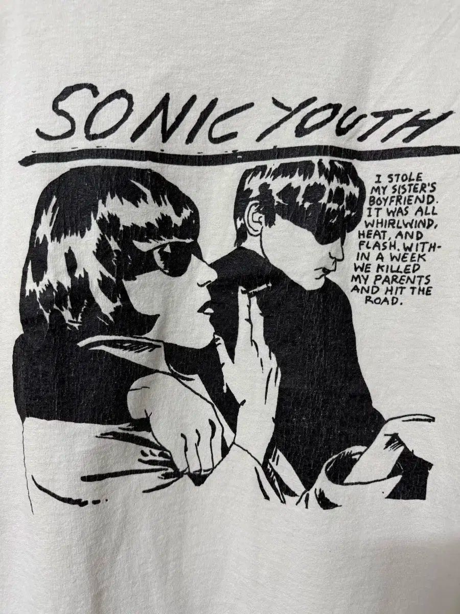ソニックユース sonic youth ヴィンテージ バンドTシャツ L