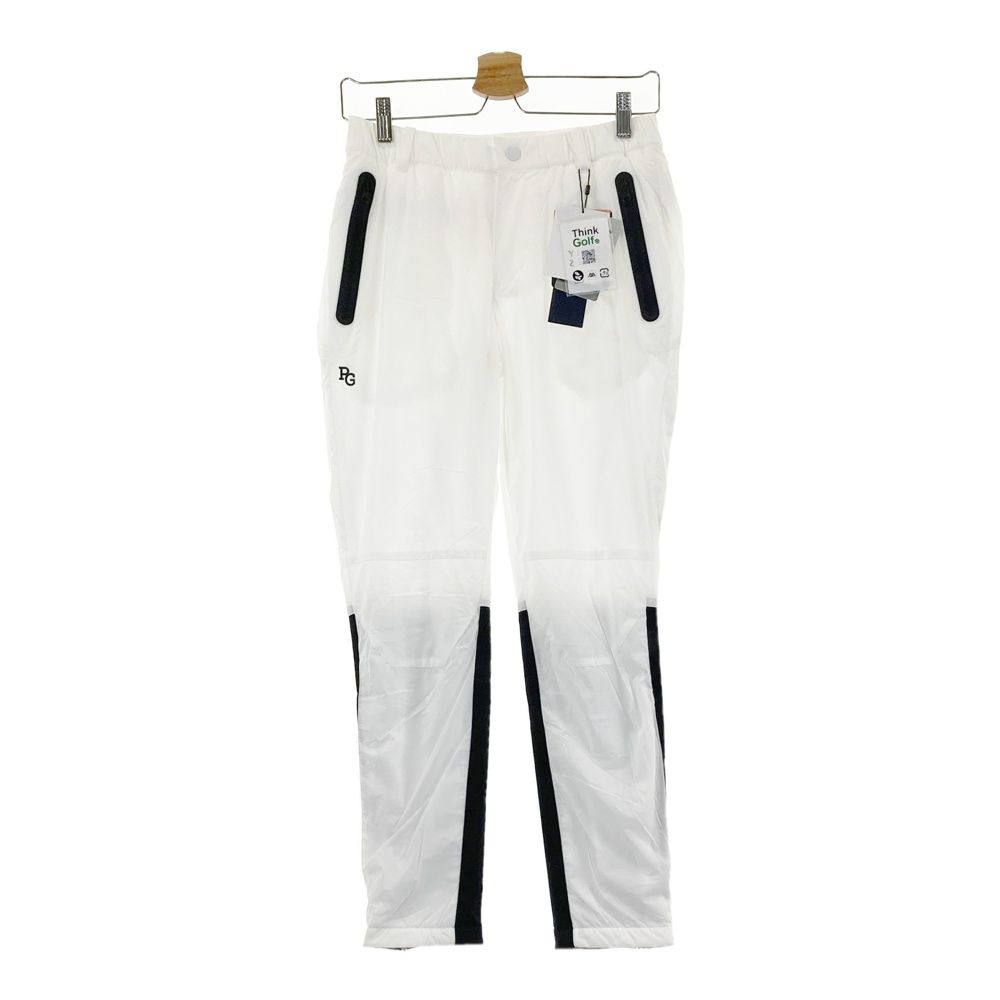 サイズ 0 PEARLY GATES パーリーゲイツ 055-2231152 裏起毛 ナイロンパンツ ホワイト系 240101551790 ゴルフウェア レディース ストスト