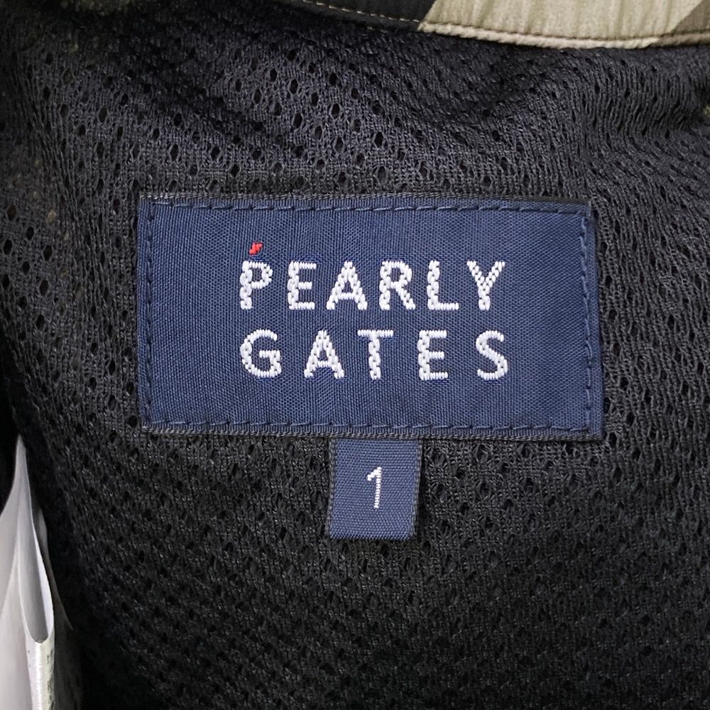  サイズ 1 PEARLY GATES パーリーゲイツ 055-2234104 裏起毛 ナイロンスカート ドット カモフラ柄 カーキ系 ゴルフウェア レディース ストスト スカート レディースウェア
