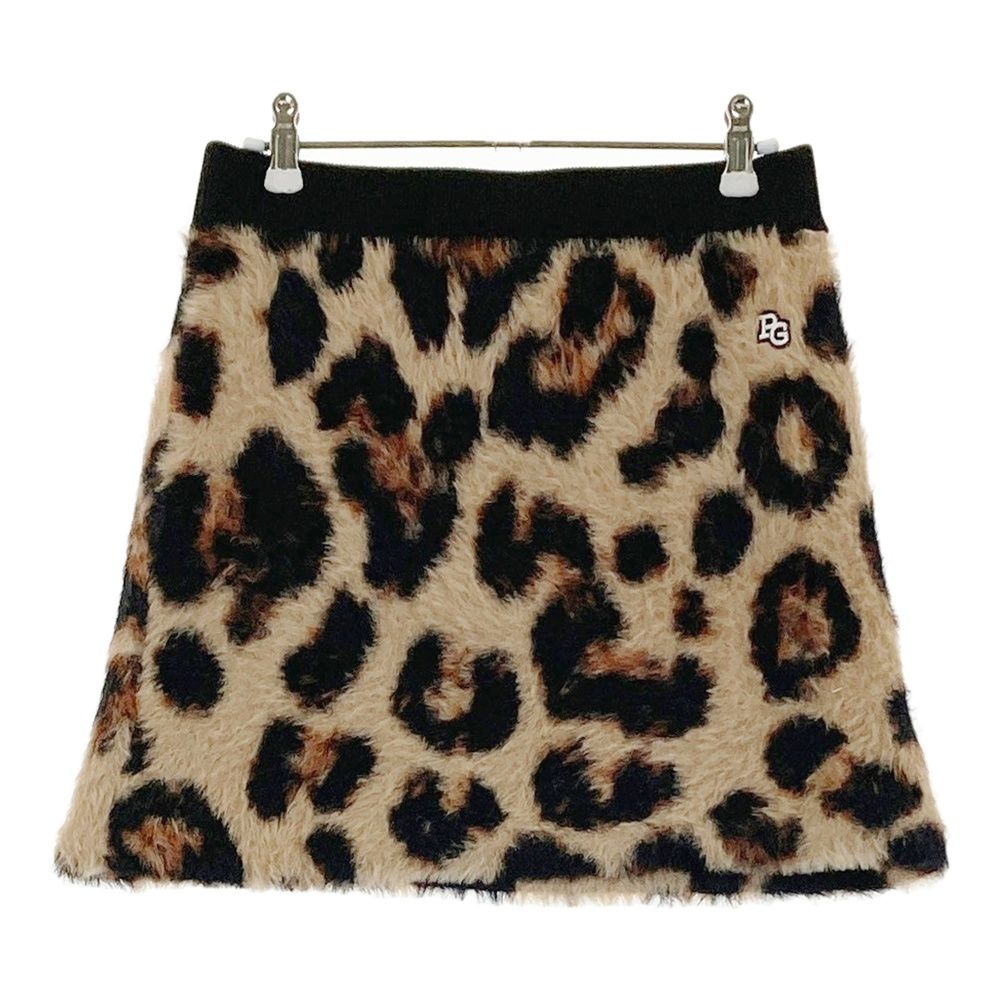 サイズ 1 PEARLY GATES パーリーゲイツ 055-2234030 ボアスカート レオパード柄 ブラウン系 240101551856 ゴルフウェア レディース ストスト