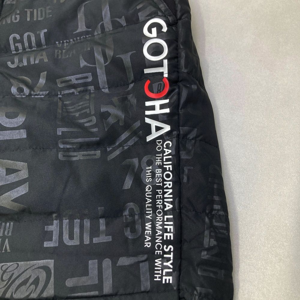 サイズ：M GOTCHA GOLF ガッチャゴルフ 裏起毛 ダウンパンツ 総柄