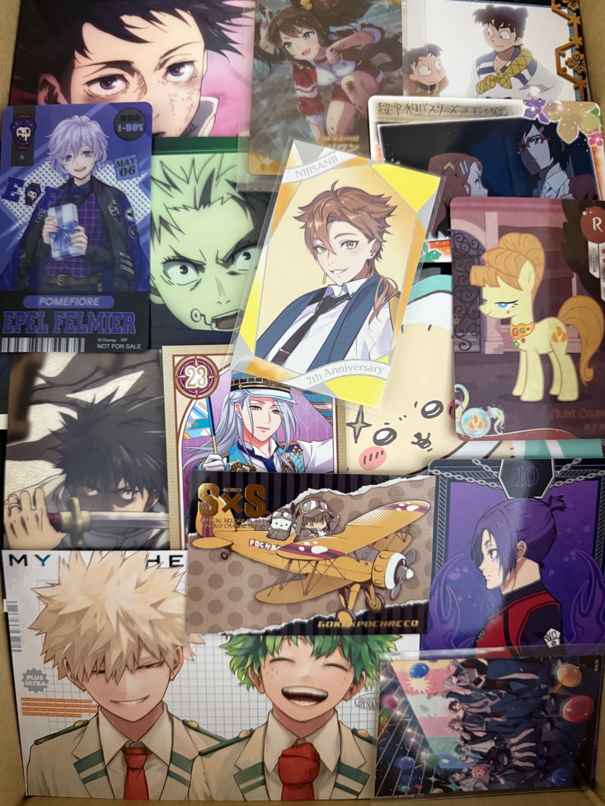 紙類 アニメ ゲーム まとめ売り 大量 コースター ポストカード カード