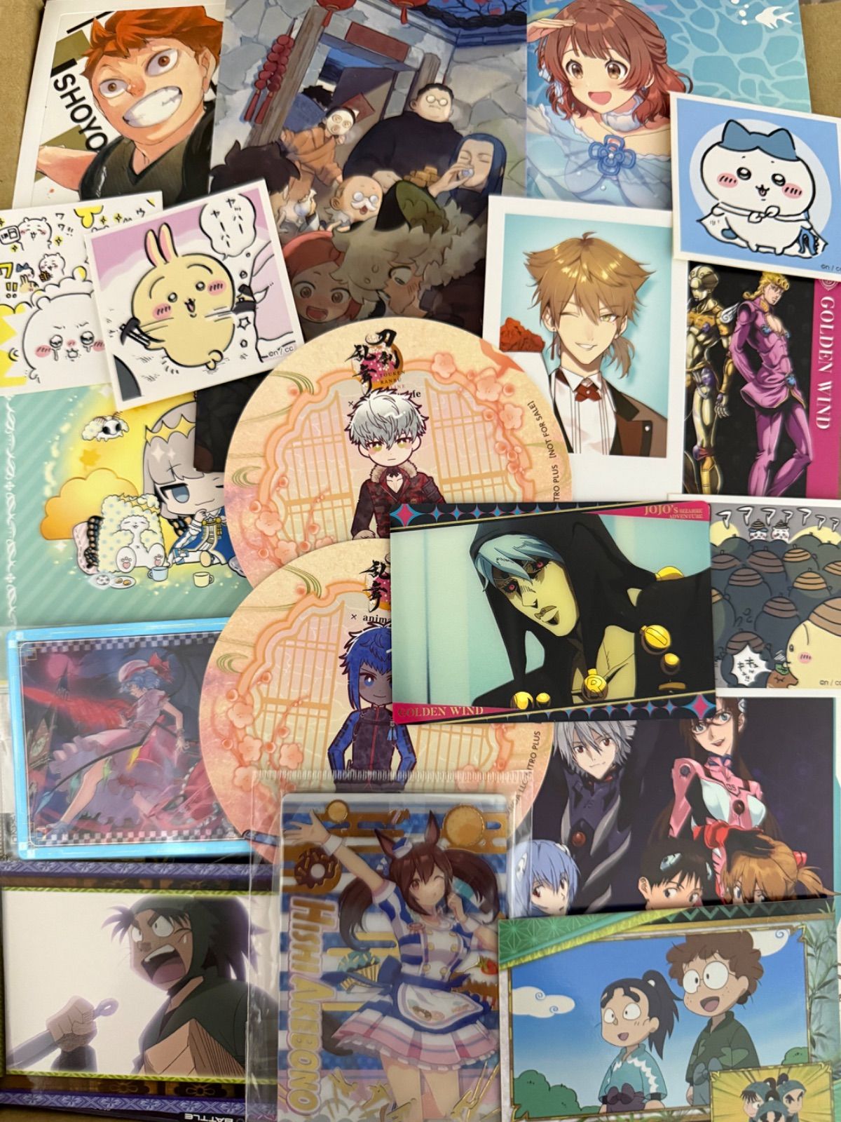 紙類 アニメ ゲーム まとめ売り 大量 コースター ポストカード カード