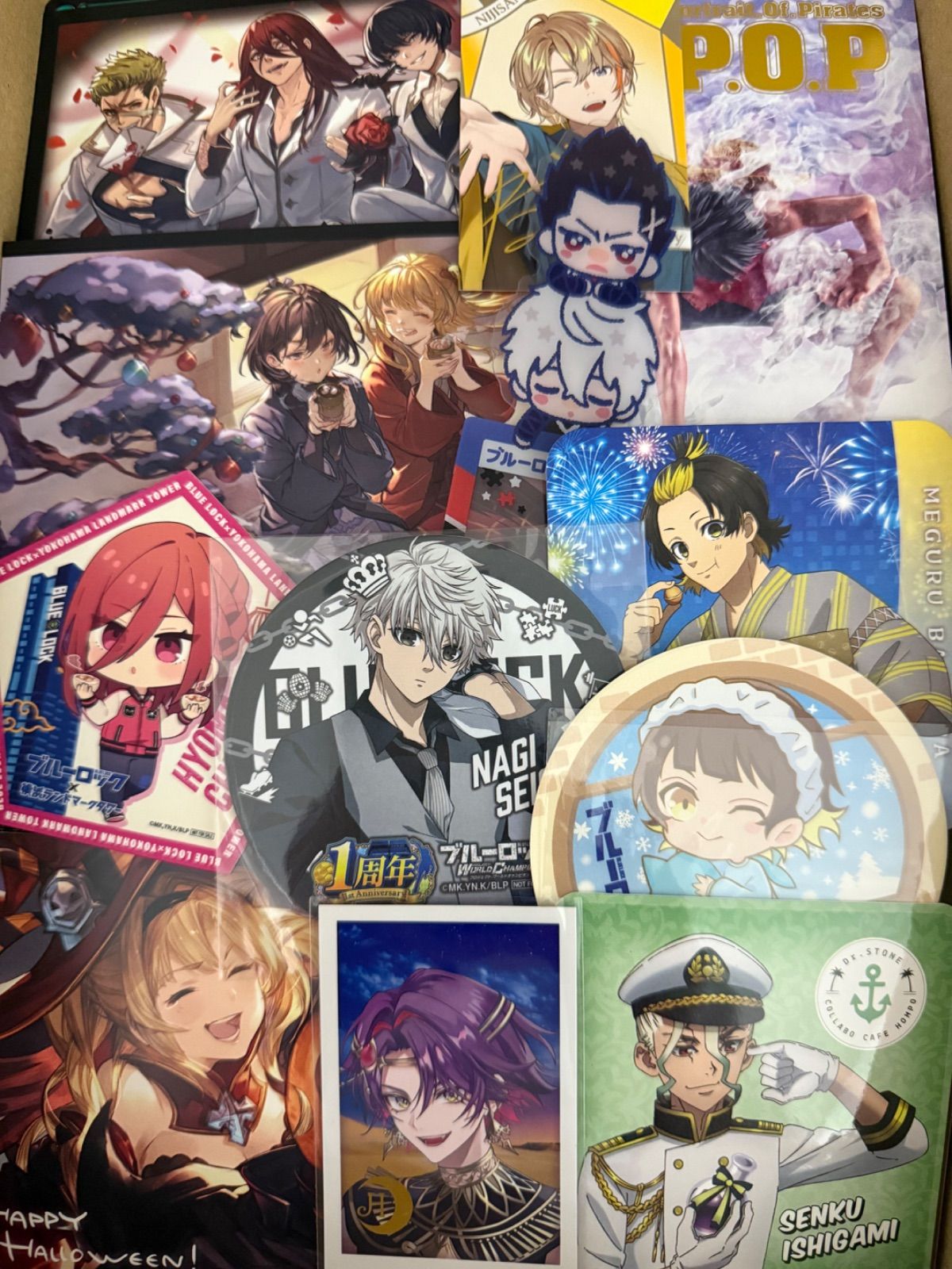 紙類 アニメ ゲーム まとめ売り 大量 コースター ポストカード カード