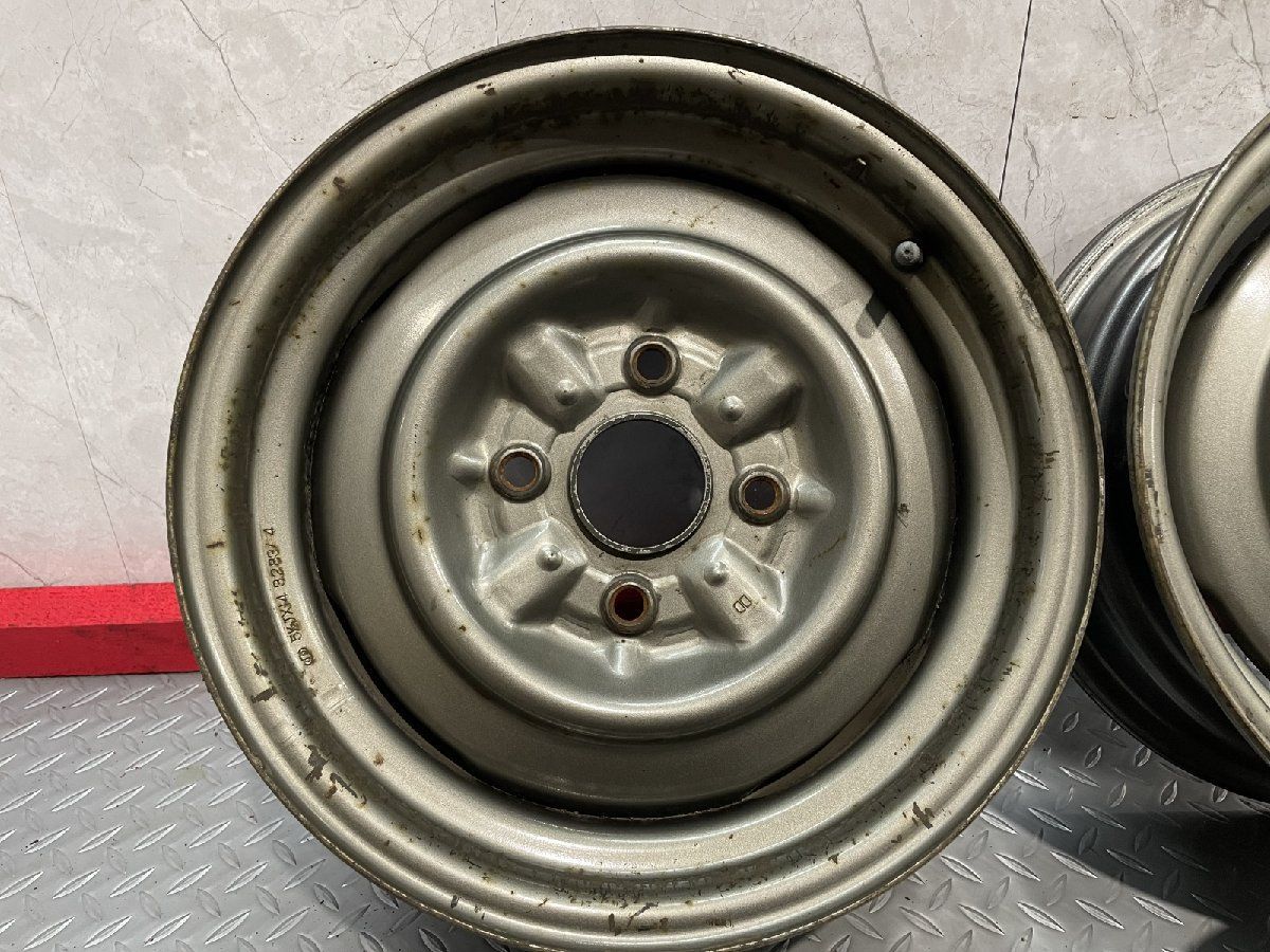  TOYOTA トヨタ GX 71 マークⅡ クレスタ チェイサー スチールホイール 14インチ 4本 5 3 28 MHC 470 14インチ ホイール