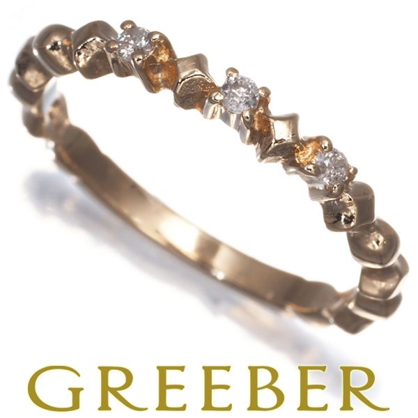 ノジェス リング ダイヤ ダイヤモンド ピンキー 1号 K10YG #180097