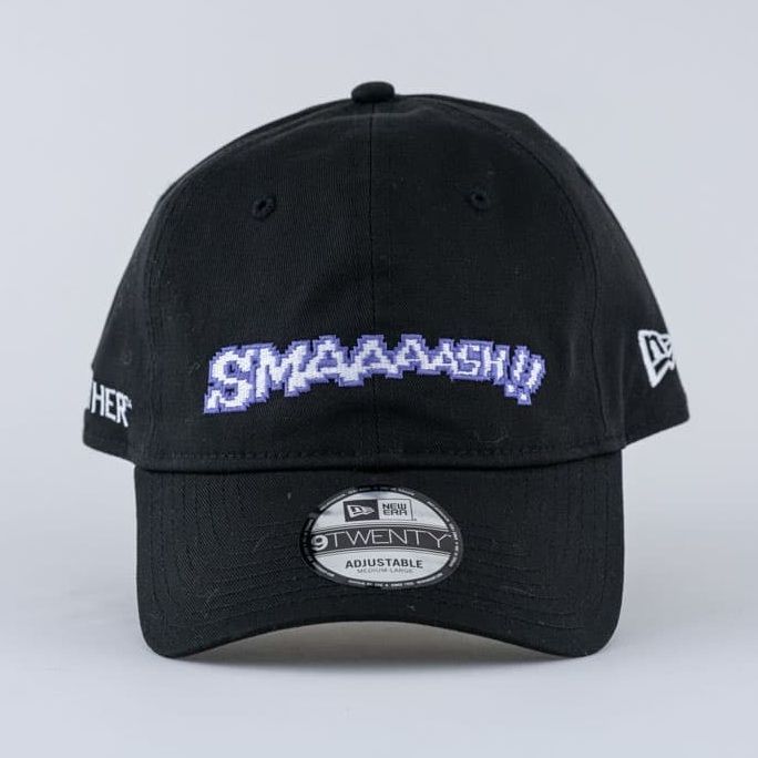 ニューエラ MOTHER ほぼ日 コラボ キャップ 9TWENTY SMAAAASH!! ブラック New Era Hobonichi MOTHER cap メンズ レディース ユニセックス 帽子 マザー