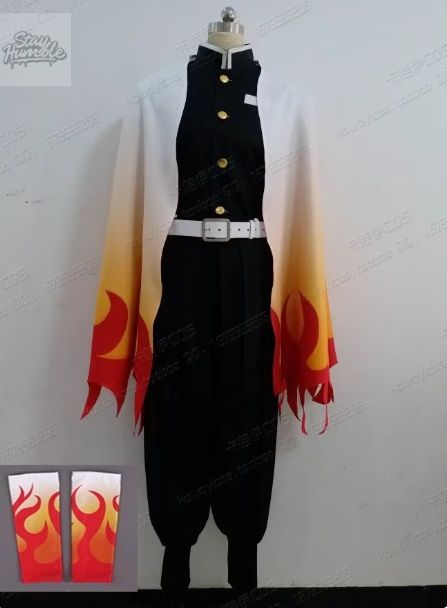 鬼滅の刃 煉獄杏寿郎 鬼殺隊隊服 コスチューム