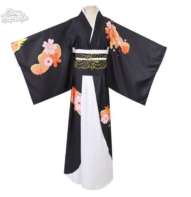 鬼滅の刃 鬼舞辻無惨 コスプレ 和服セット ウィッグ 下駄付き その他 コスプレ衣装 コスチューム コスプレ