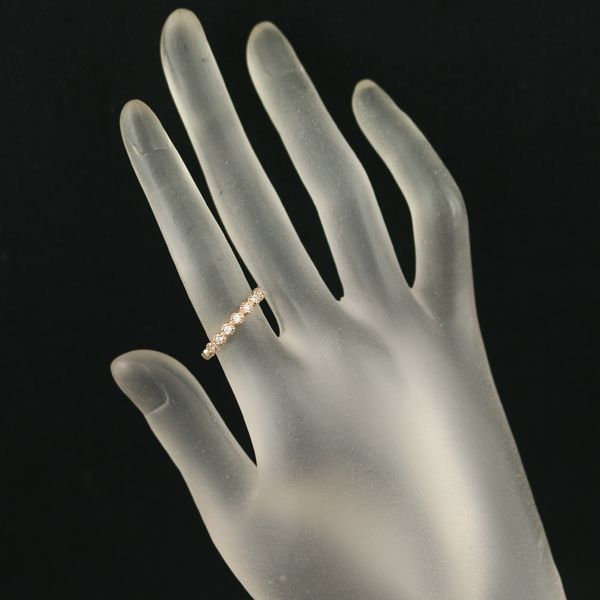 ポンテヴェキオ リング ダイヤ ダイヤモンド 0.16ct 9P 10号 K18PG