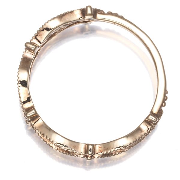 アガット リング ダイヤ ダイヤモンド 0.005ct ミルグレイン 透かし