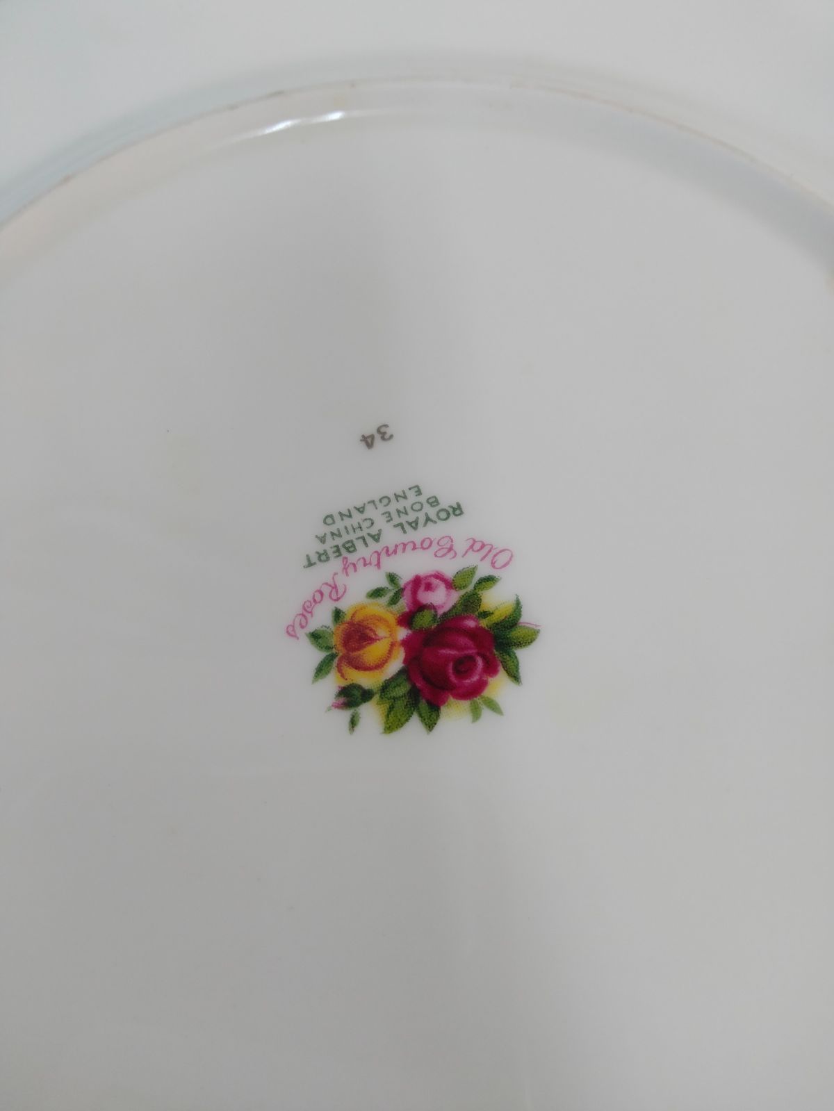 ROYAL ALBERT プレート 6枚セット オールドカントリーローズ 白磁 バラ