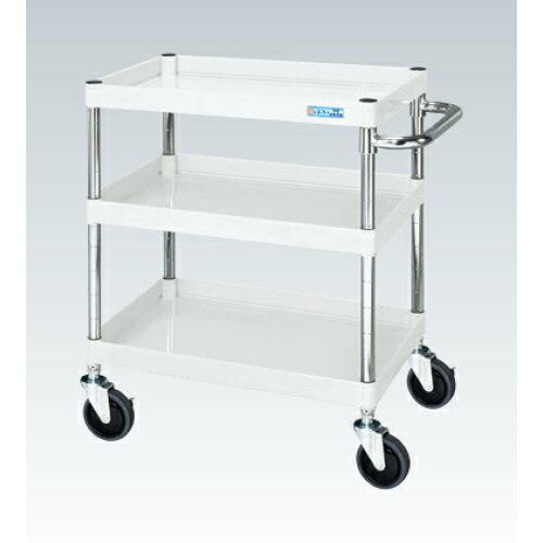 5営業日で発送 サカエ CSパールワゴン中量タイプ パールホワイト CSP-6083W 2229132