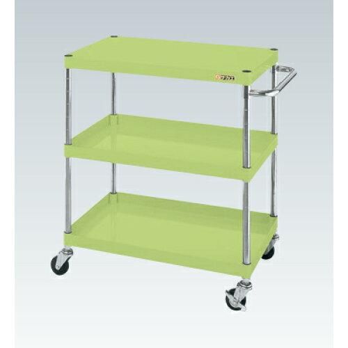 5営業日で発送 サカエ CSパールワゴン軽量タイプ グリーン CSP-9083LNU 2228863