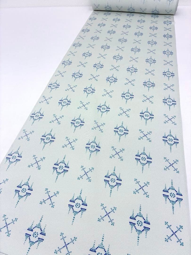 小紋 丹後ちりめん