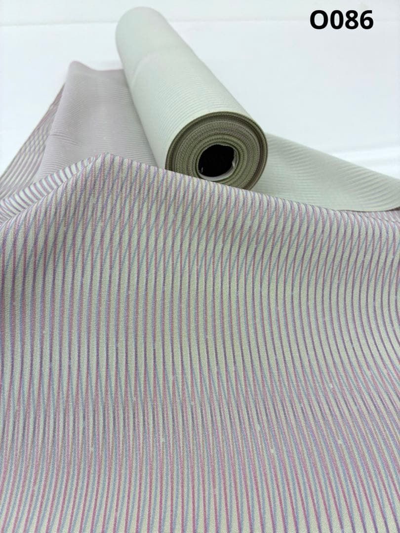 小紋 丹後ちりめん 反物 正絹 O 086