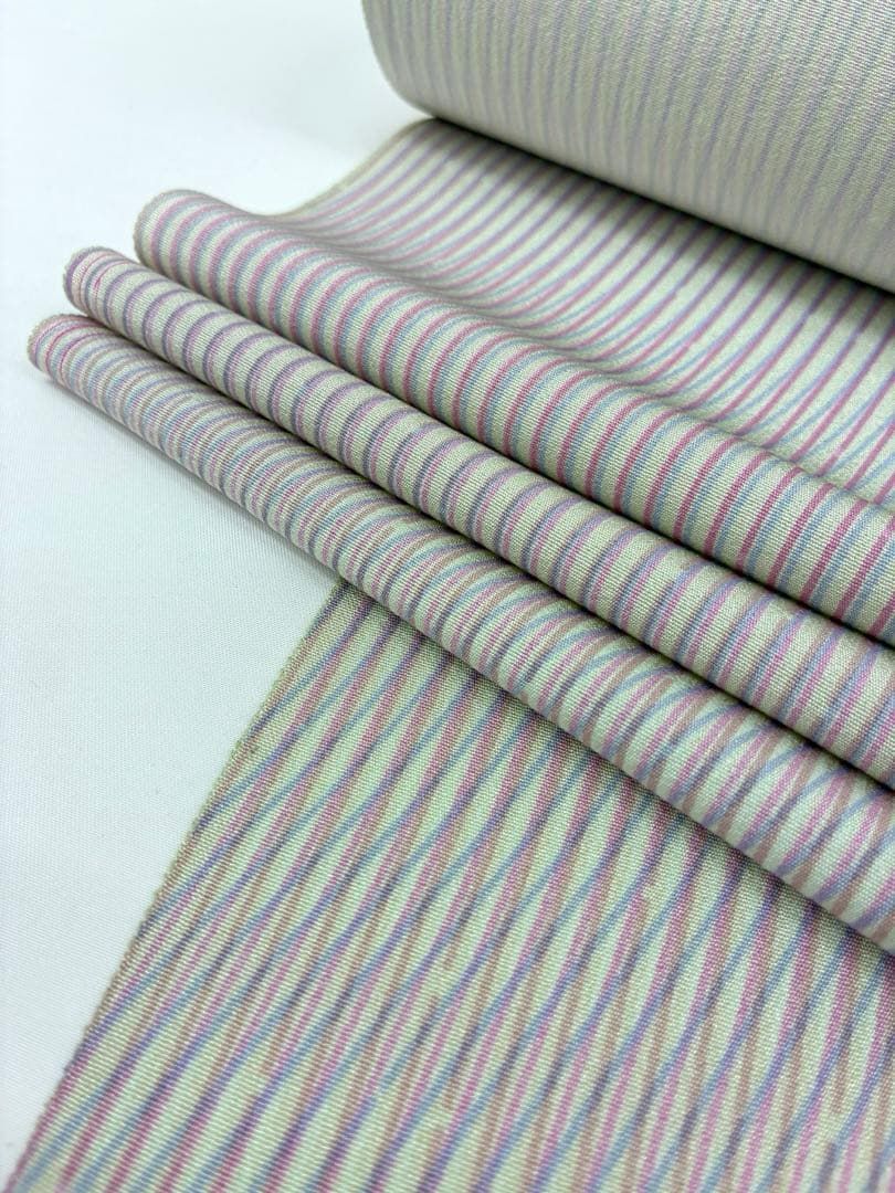  小紋 丹後ちりめん 反物 正絹 O 086 紬 着物反物