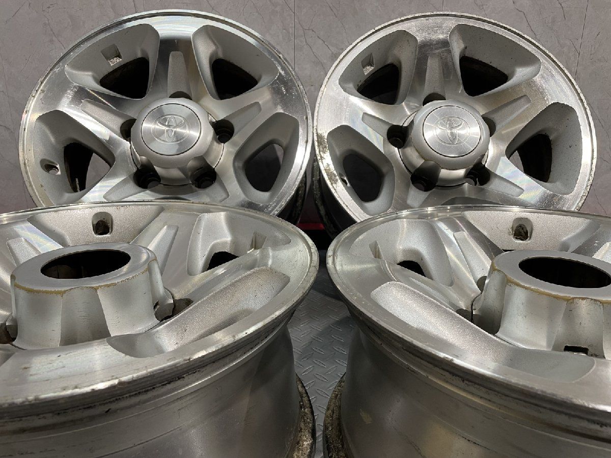 TOYOTA トヨタ 70ランクル ホイール 16インチ 4本 0 センターキャップ付き MHG 015