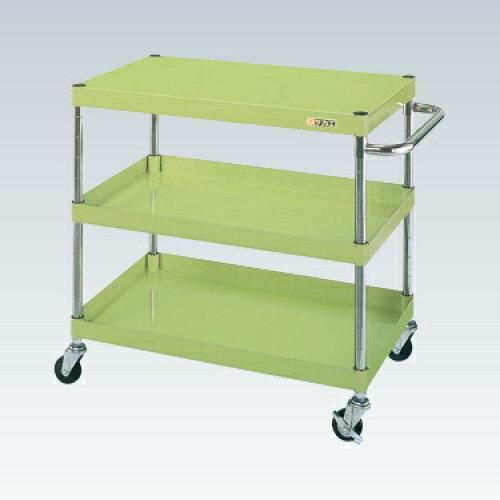 5営業日で発送 サカエ CSパールワゴン軽量タイプ グリーン CSP-7573L 2228830