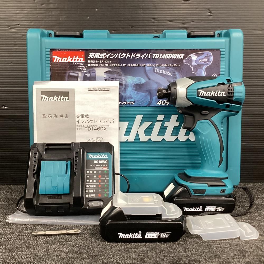 11 16までの マキタ makita TD146DWHX 18V充電式インパクトドライバ 202