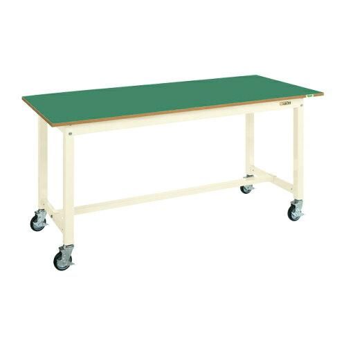 5営業日で発送 サカエ 中量作業台KTタイプ 移動式 サカエリューム天板 1500×750×825mm KT-593FENBI 2228599