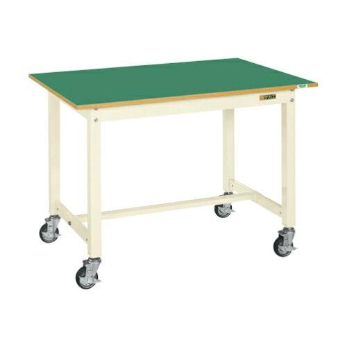5営業日で発送 サカエ 中量作業台KTタイプ 移動式 サカエリューム天板 1200×600×825mm KT-483FENBI 2228597