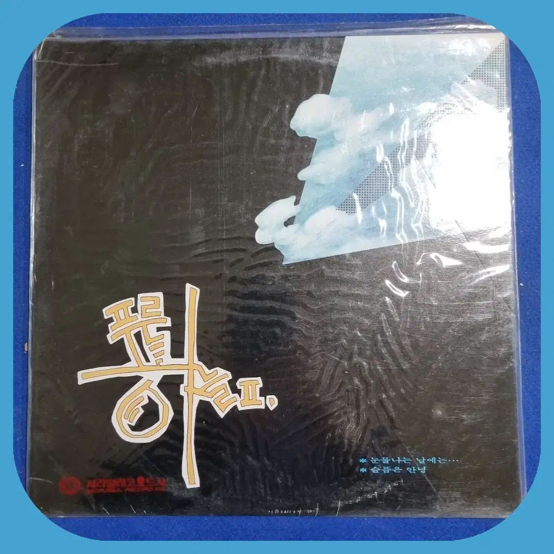 ブルースカイ 2 家 涙の日に LP