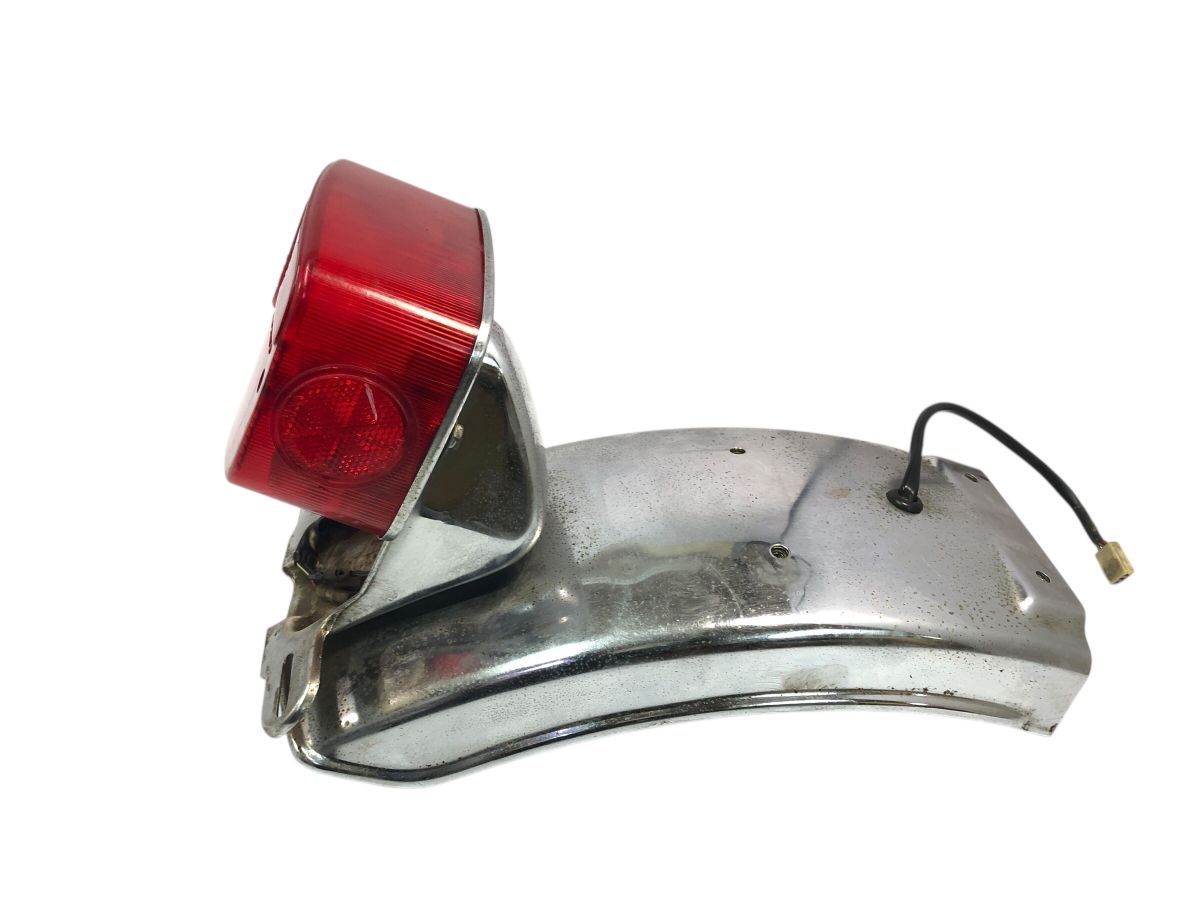 Kawasaki Z 400 LTD KZ H ツイン リアフェンダー テールランプ 点灯OK 目立った凹み無さそう ストックにも 2791 M 7369