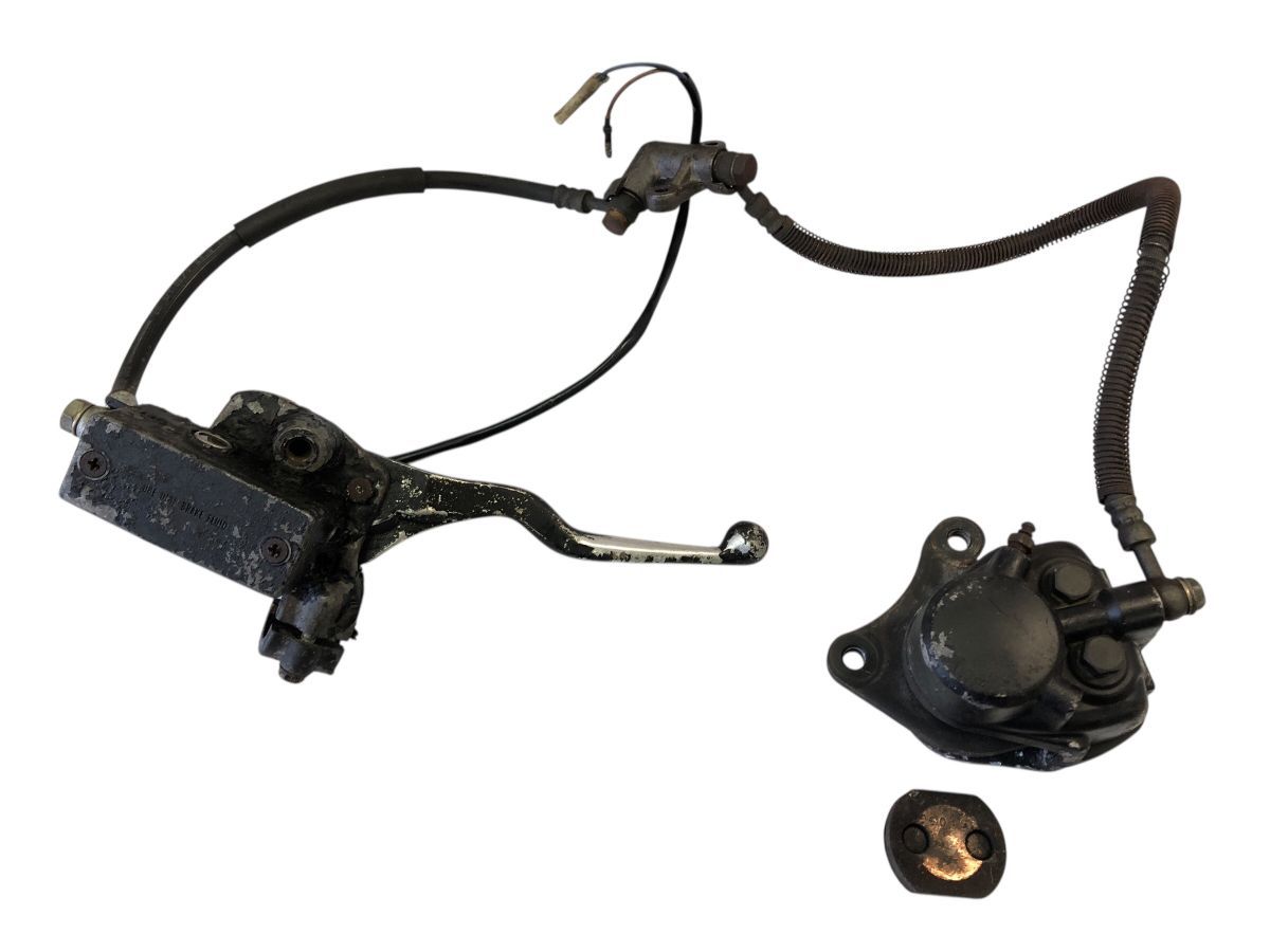 Z 400 LTD KZ H ツイン フロントブレーキ マスター キャリパー セット 固着無さそう 72ｍｍピッチ 2791 M 7388