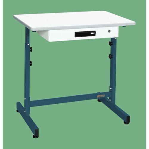 5営業日で発送 サカエ 抗菌 抗ウイルスデスク ポリエステル天板 750×530×640mm パステルホワイト KSS-2VPWD 2228800