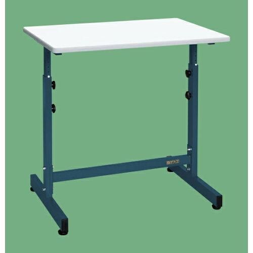 5営業日で発送 サカエ 抗菌 抗ウイルスデスク ポリエステル天板 750×530×640mm パステルホワイト KSS-1VPWD 2228799