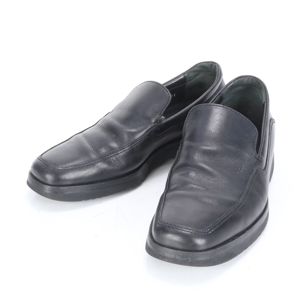 サルヴァトーレフェラガモ レザー ローファー 靴 革靴 ビジネス シューズ ブラック 黒 おしゃれ 6 1 2 2E メンズ EEE CZ2-6