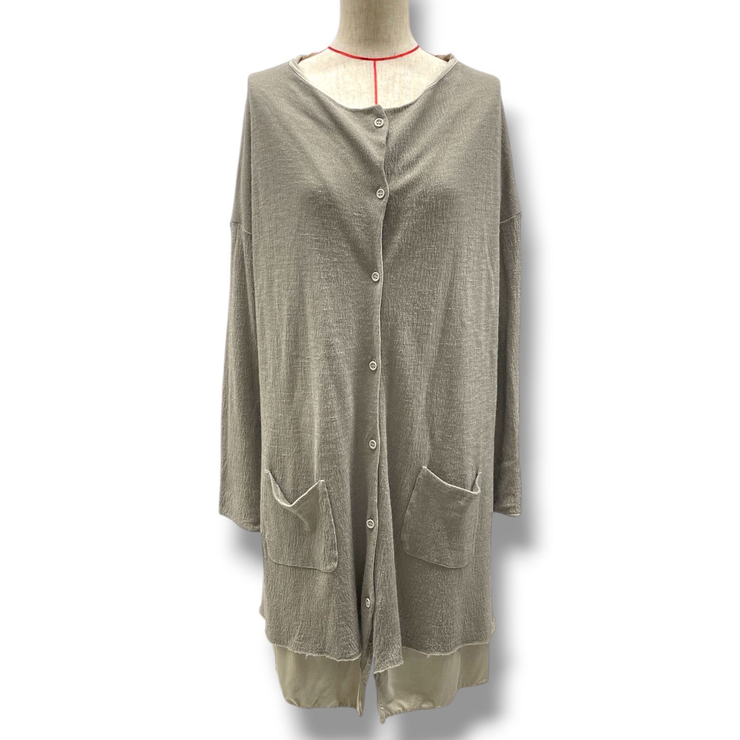 Transit par-such トランジットパーサッチ カーディガン 羽織り ノー