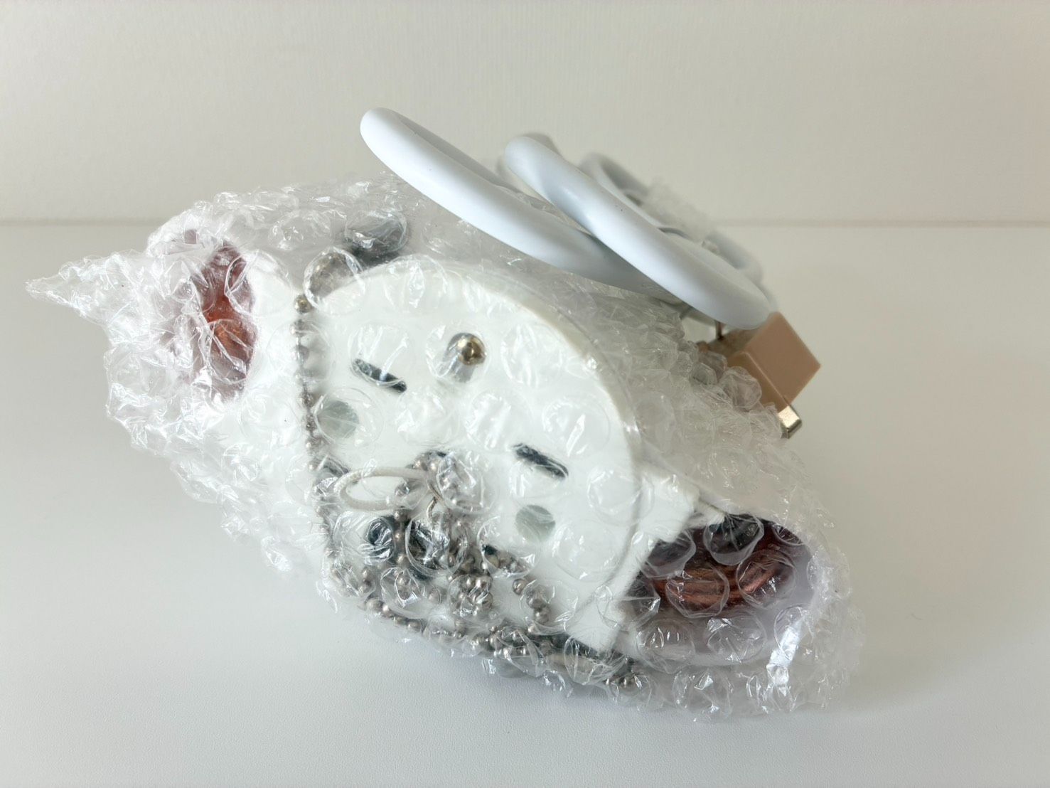 未使用品 ELUX エルックス 2灯ペンダントライト ヴィンテージシルバー