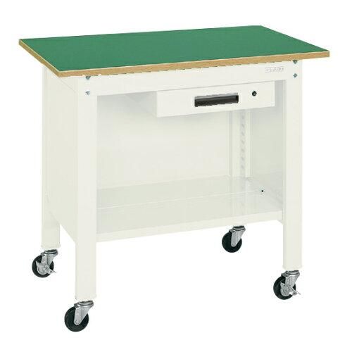 5営業日で発送 サカエ 一人用作業台CPBタイプ サカエリューム天板 900×600×810mm アイボリー CPB-096AI 2228757