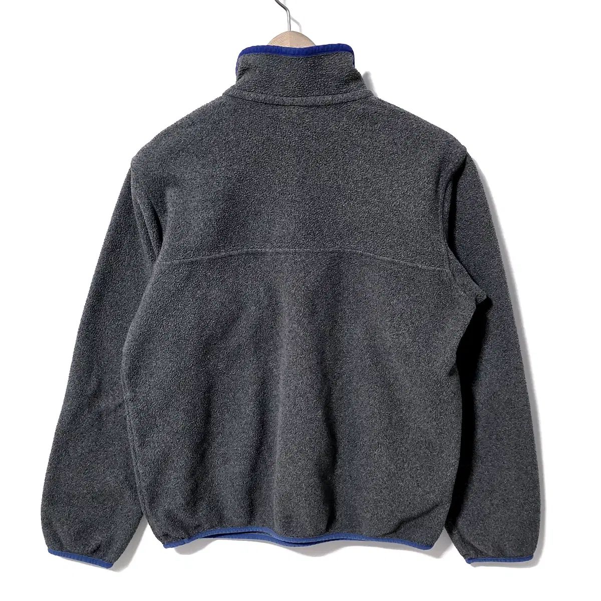 W M パタゴニア Synchilla シンチラ スナップT グレー ブルー