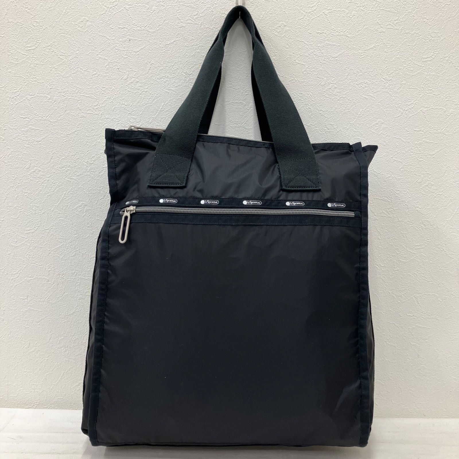 5879 LeSportsac レスポートサック エッセンシャル トートバッグ ハンドバッグ ブラック 黒 ナイロン 肩がけ ESSENTIAL N S TOTE ブラックC A4対応 メンズ レディース ユニセックス