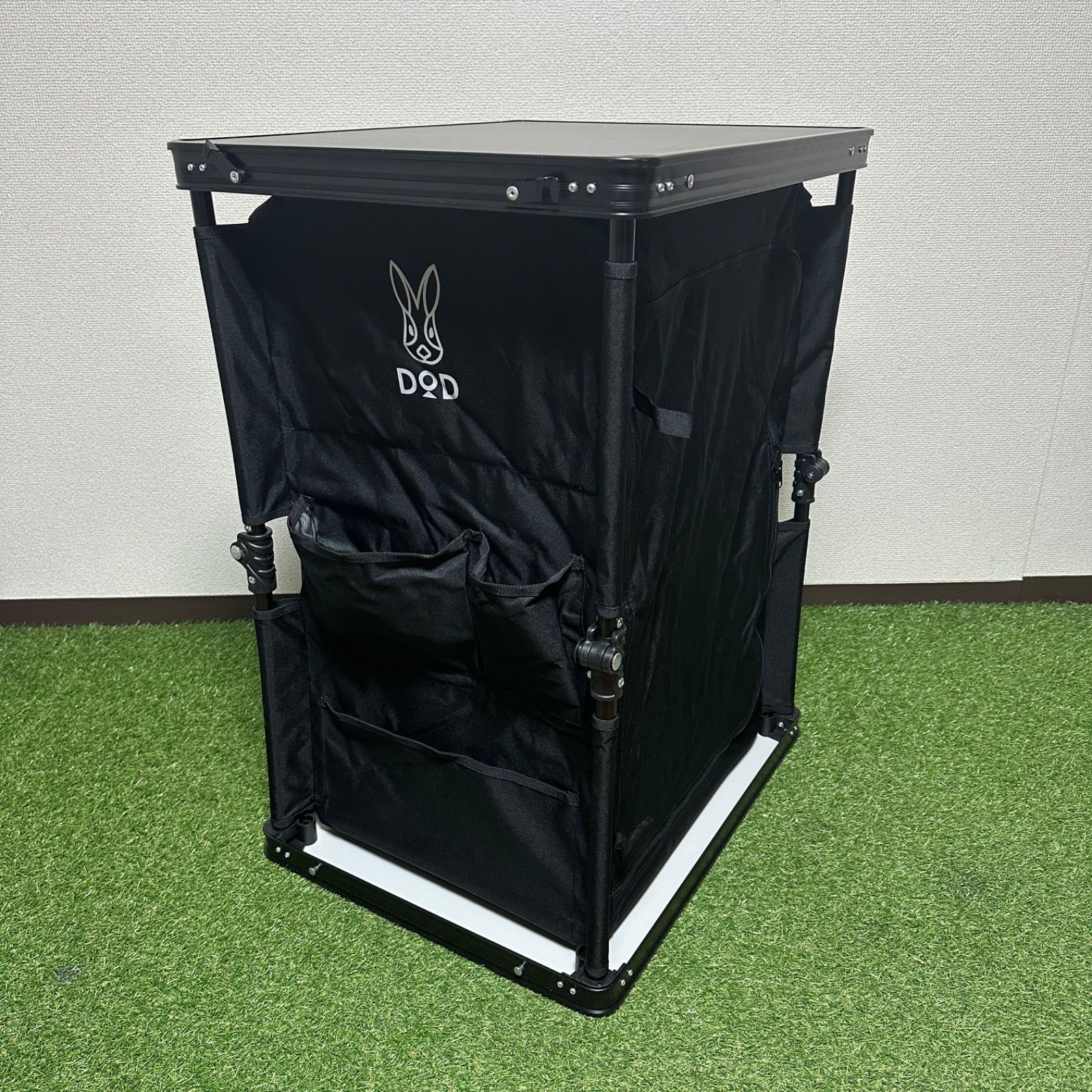 DOD MULTI KITCHEN TABLE BK ディーオーディー マルチキッチンテーブル ブラック キャンプ アウトドア テーブル キッチン