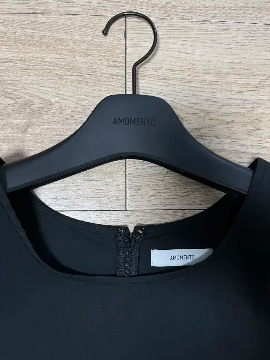 アモーメント amomento バルーン ミニ ドレス ブラック