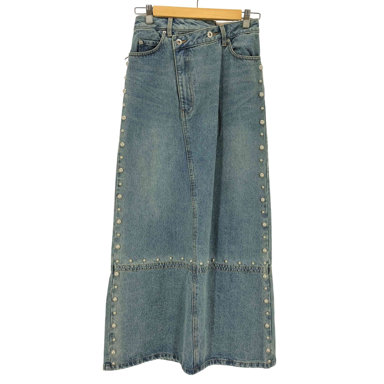 メゾン MAISON SPECIAL Studs Denim Skirt レディース JPN 38